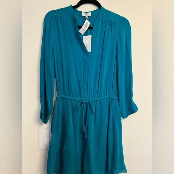 Aritzia BABATON Bennett 100 Silk Dress Sz S